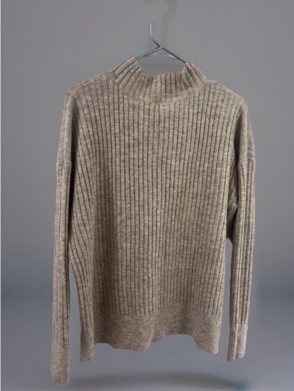 Loft Outlet Women's ribbed mock neck sweater,